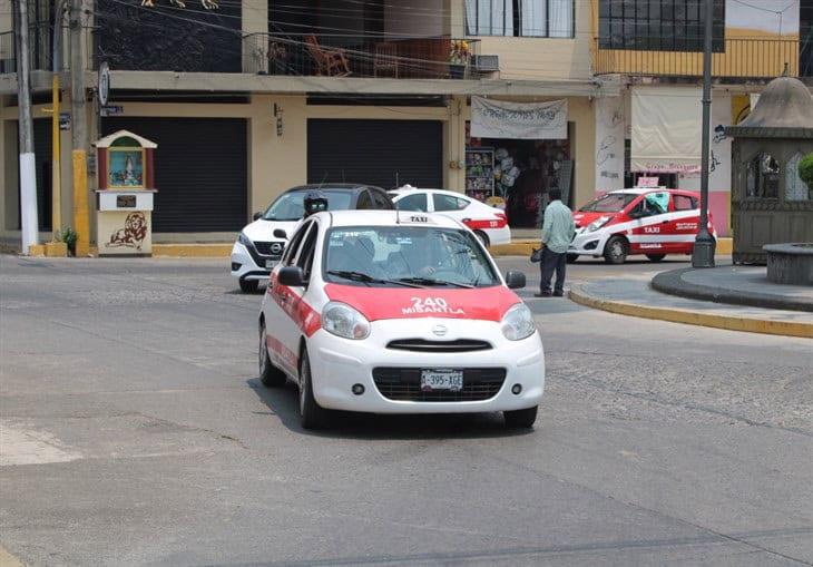 Taxistas prevén repunte de ingresos por jornada electoral en Misantla