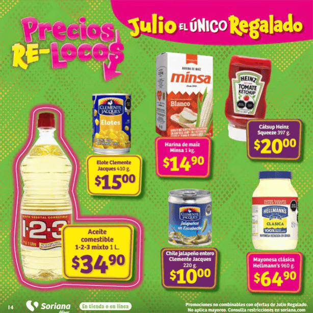Julio Regalado en Soriana; estas son las ofertas para hoy viernes 31 de mayo