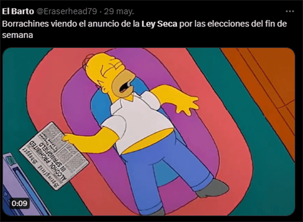 Los mejores MEMES de la Ley Seca  y reacciones previas a las elecciones del 2 de junio