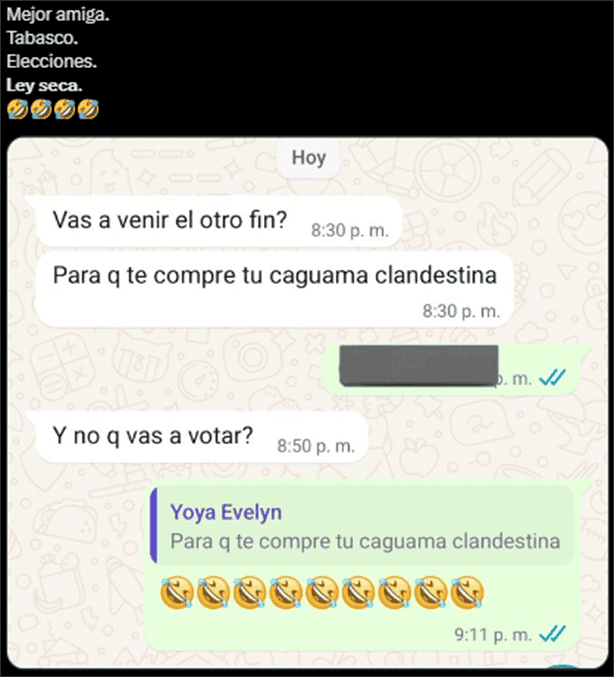 Los mejores MEMES de la Ley Seca  y reacciones previas a las elecciones del 2 de junio