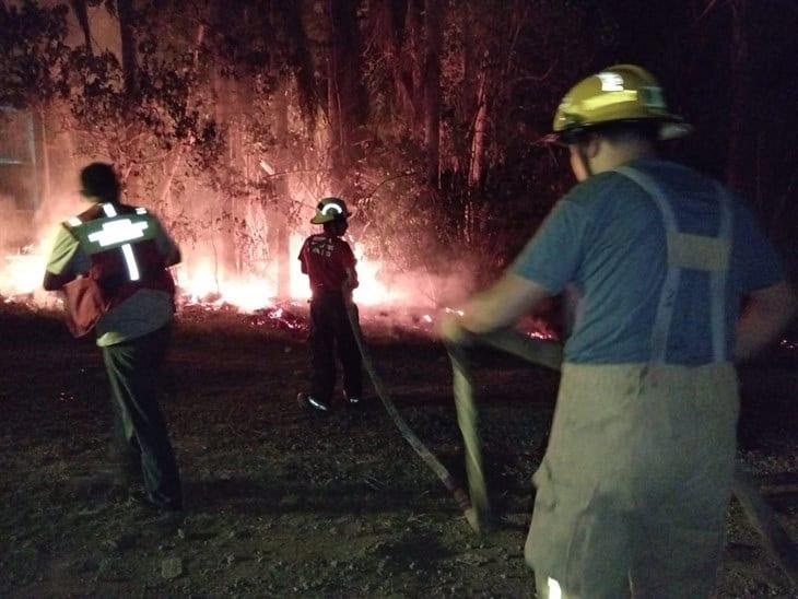 Incendio provocado amagaba con calcinar vivienda de ancianito en Fortín; esto pasó