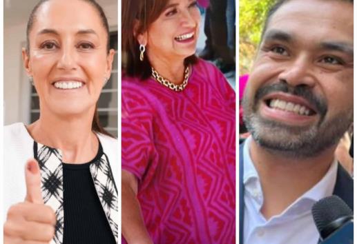 Elecciones 2024: Candidatos a la presidencia de México acuden a emitir su voto