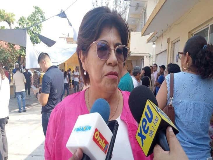 Candidata a diputada Rosa María Hernández Espejo acusa compra de votos en colonias de Veracruz
