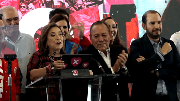 Xóchitl Gálvez agradece participación electoral y llama a esperar resultados del INE