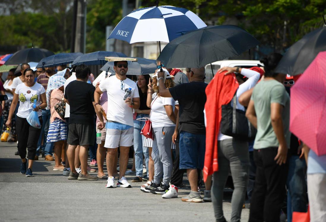 Ola de calor en Veracruz ocasionó varios desmayos de votantes