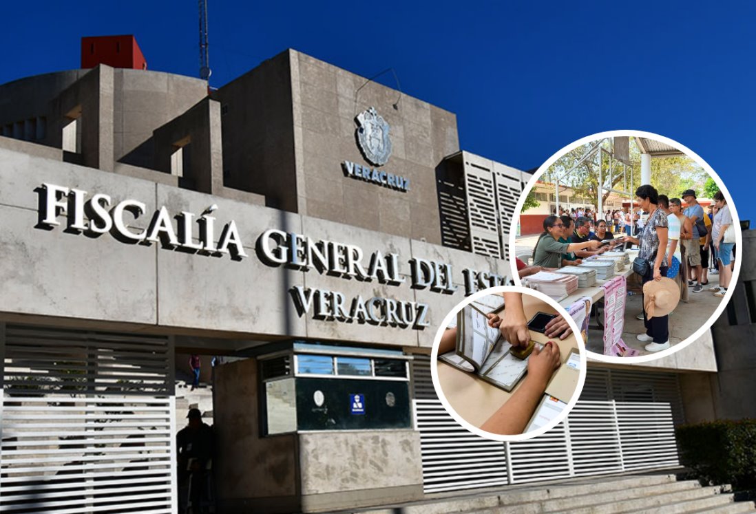 Fiscalía de Veracruz lleva integradas 6 denuncias por delitos electorales este 02 de junio