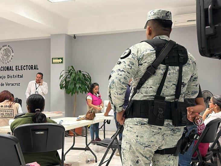 Despliegan operativo de seguridad al norte de Veracruz para cuidar paquetes electorales