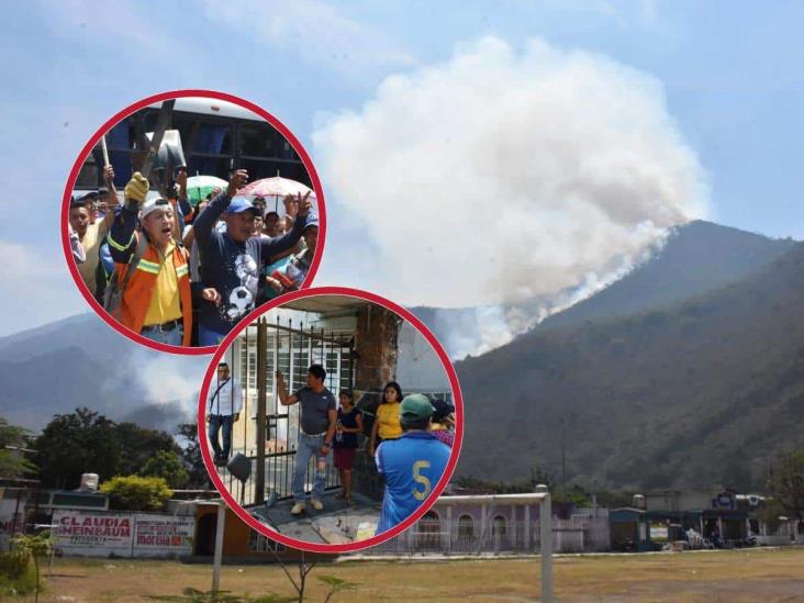 Confirma INE suspensión temporal de votación en Tlilapan por incendio