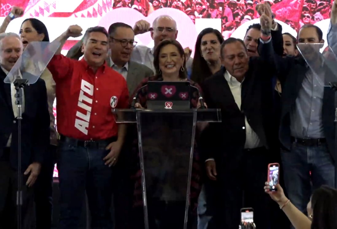 Xóchitl Gálvez agradece participación electoral y llama a esperar resultados del INE