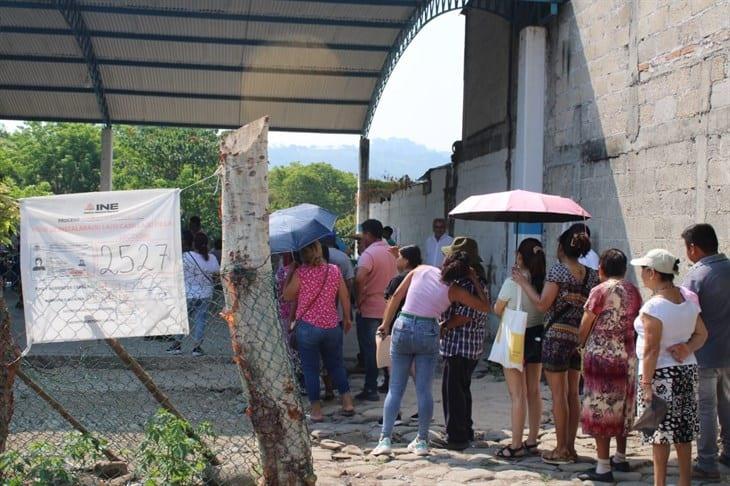 Votaciones en Misantla con irregularidad; reportan faltante de 100 boletas en casillas