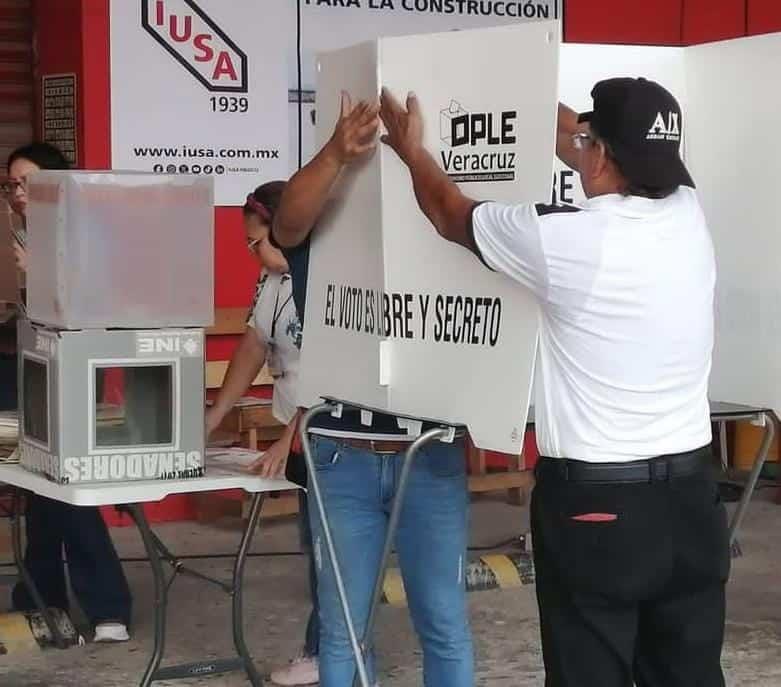 Jornada electoral en Minatitlán acabó en calma y sin disturbios
