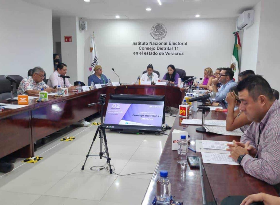 Instala INE Consejo Permanente en el Distrito XI en Coatzacoalcos