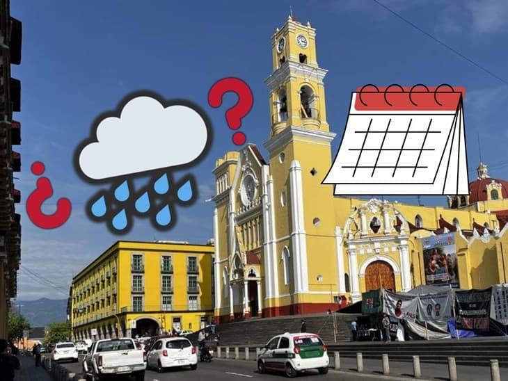 Clima en Xalapa: estos días lloverá en la semana del 3 al 9 de junio