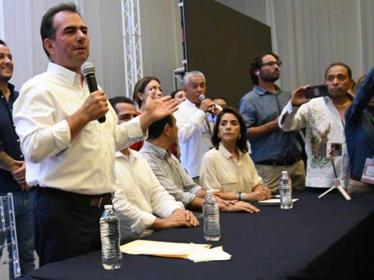 Incuestionable, triunfo de Rocío Nahle en Veracruz, admite Pepe Yunes