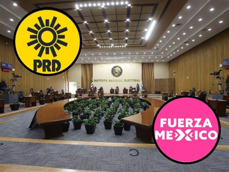 Desaparecerían PRD y Fuerza por México; no alcanzan el 3% de votación