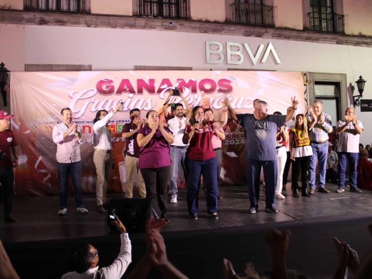 Rocío Nahle sería la primera gobernadora de Veracruz con más del 50 % de los votos