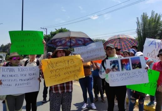 No nos dejaron otra alternativa, aseguran manifestantes sobre bloqueo en la carretera Xalapa-Coatepec (+Video)