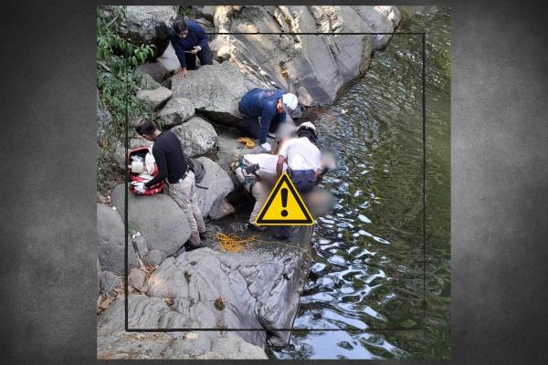 En Xico, reportan a dos personas ahogadas en cañones de Pextla