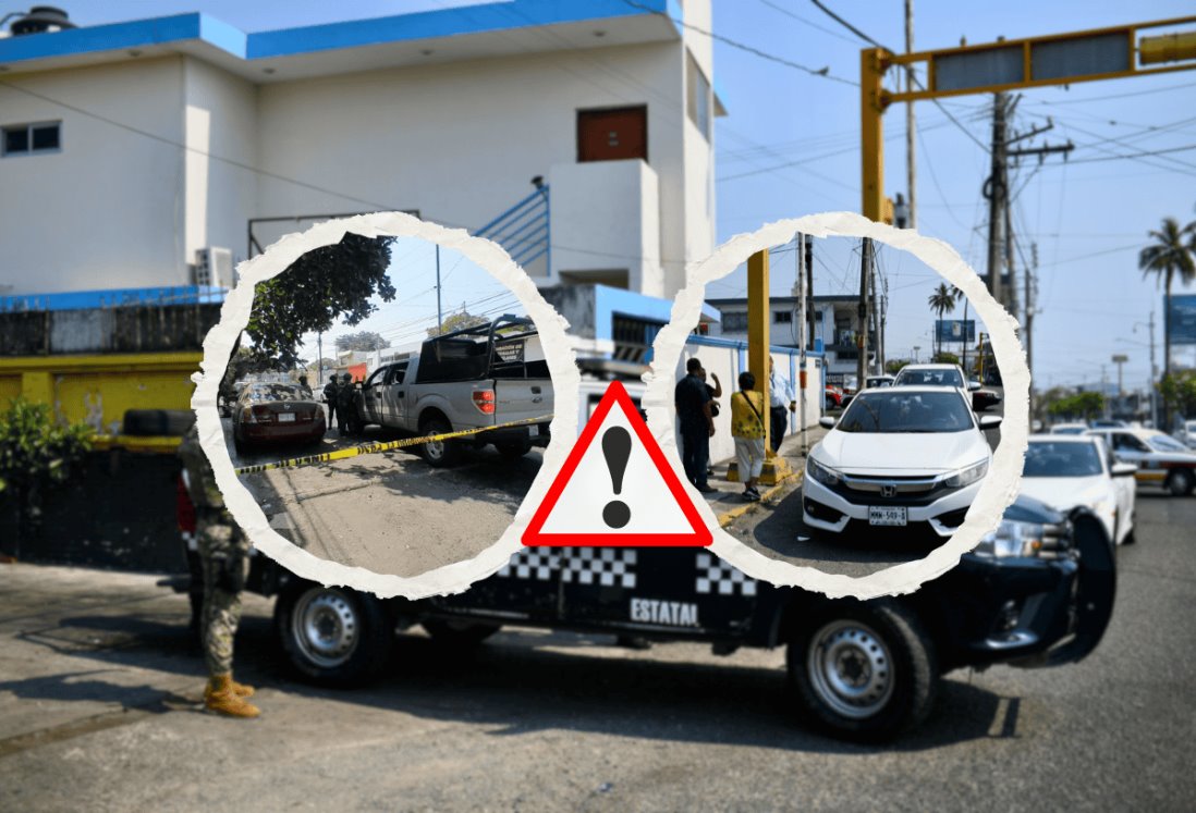 Aseguran vehículo por el que policías confundieron a señoras y dispararon al aire en Veracruz | VIDEO
