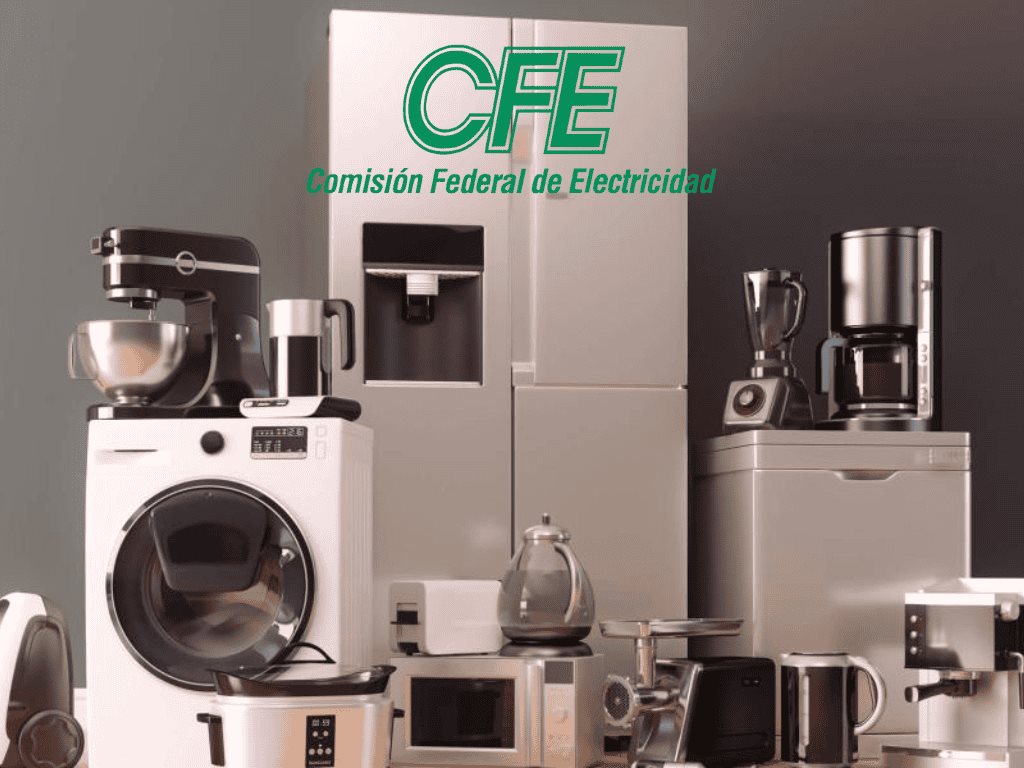 CFE: estos son los electrodomésticos que puedes sacar a crédito