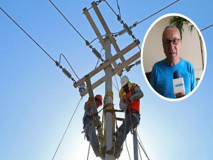 Piden mejor infraestructura y combatir a quienes se cuelgan de la luz para evitar apagones en Veracruz