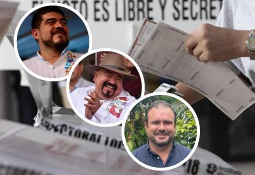 Zenyazen Escobar, Ramos Alor y González Naveda, entre los candidatos con más votos