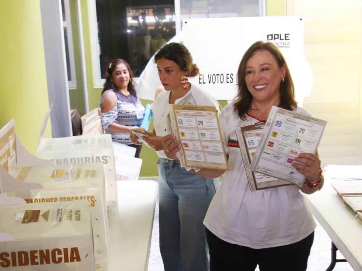 Asegura Rocío Nahle haber ganado en Veracruz por más de un millón de votos