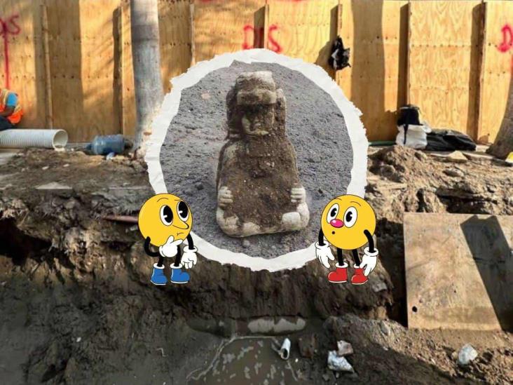 ¿Encontraron restos prehispánicos en el centro de Veracruz? INAH responde