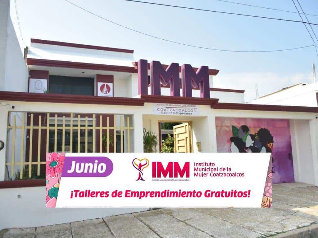 IMM Coatzacoalcos ofrecerá talleres de emprendimiento GRATIS en estas fechas