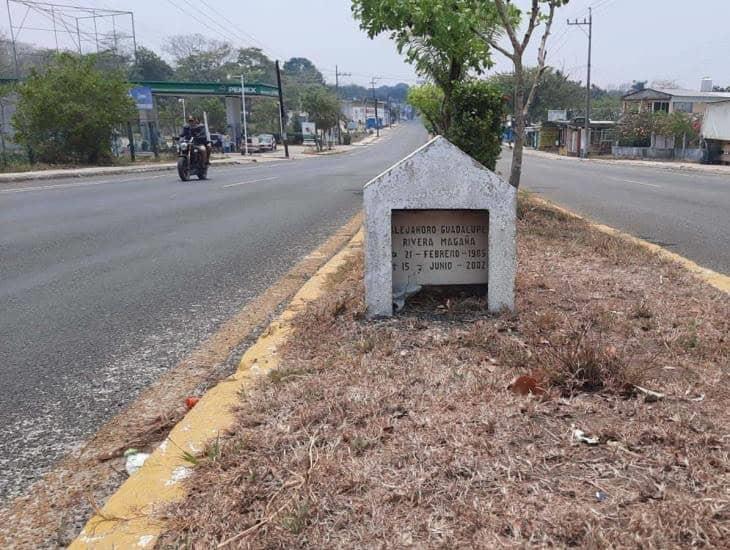 Bulevar Antonio M. Quirasco, escenario de accidentes automovilísticos en Las Choapas