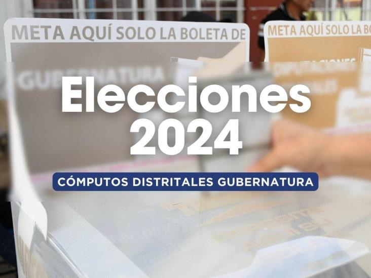 Sigue EN VIVO los cómputos distritales de la elección a la gubernatura de Veracruz