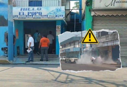 Por fuga de amoniaco en Martínez de la Torre, clausuran conocida fábrica de hielo