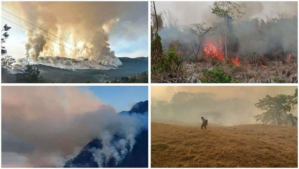 Terrenos irregulares complican atención de incendios en Uxpanapa: SPC