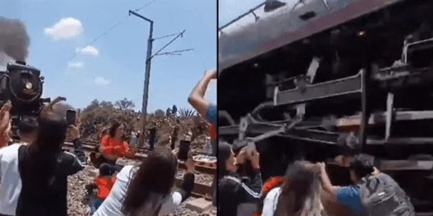 Mujer pierde la vida por intentar tomarse selfie con la locomotora La Emperatriz