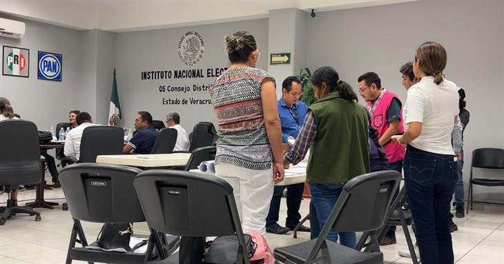 Comienza recuento de votos en INE y OPLE en Poza Rica