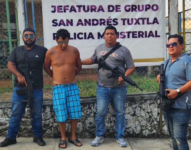 Tras permanecer prófugo 18 años, cae presunto homicida en San Andrés Tuxtla  