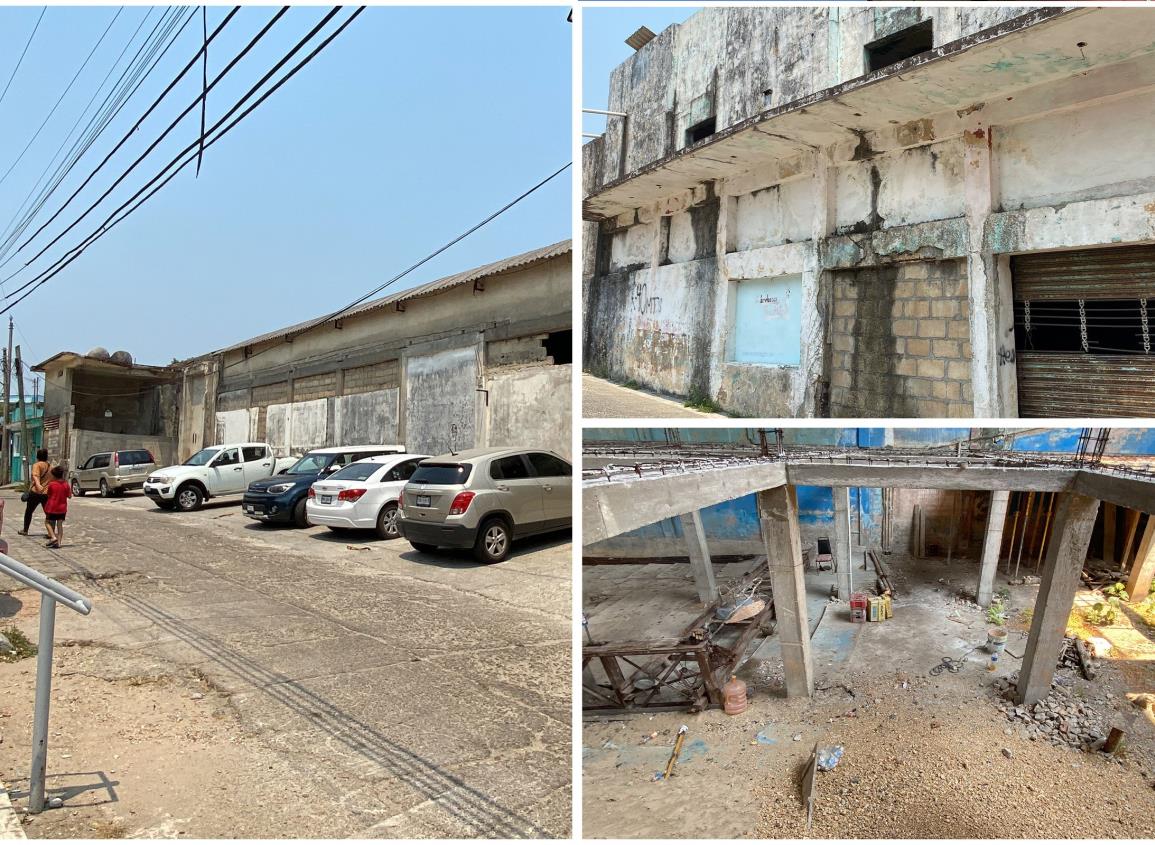 Paralizada demolición de antiguo cine Madero en Agua Dulce; urgen inversiones | VIDEO