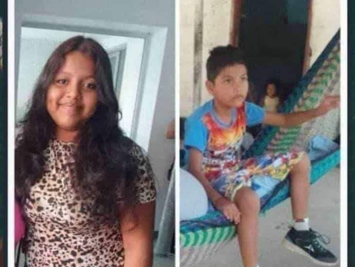 Localizan sanos y salvos a los hermanos Dominic y Natali, desaparecidos en Minatitlán