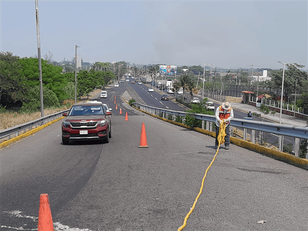 Inician trabajos de reparación en puente JB Lobos para evitar más accidentes mortales