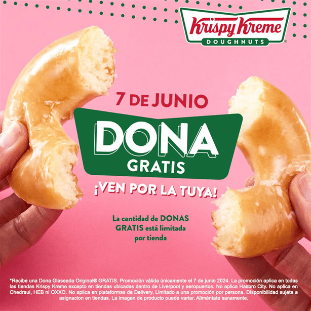 Día de la Dona 2024: Krispy Kreme regalará donas este día