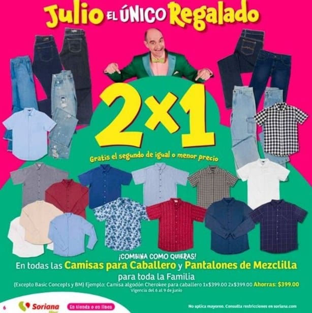Estas son las mejores ofertas de Soriana por Julio Regalado del 6 al 12 de junio