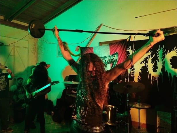 Hyena, metal peruano, conquistó a Xalapa con su intensidad