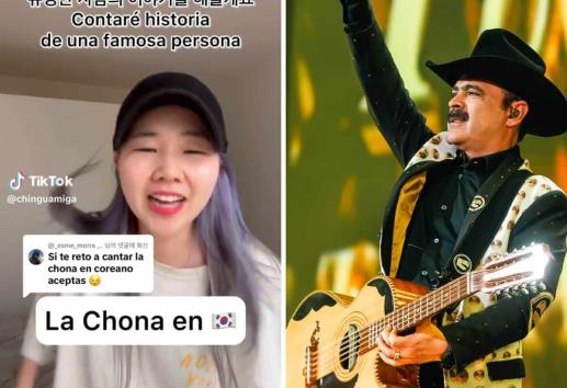 Chingu Amiga canta La Chona en coreano y rompe las redes sociales (+Video)