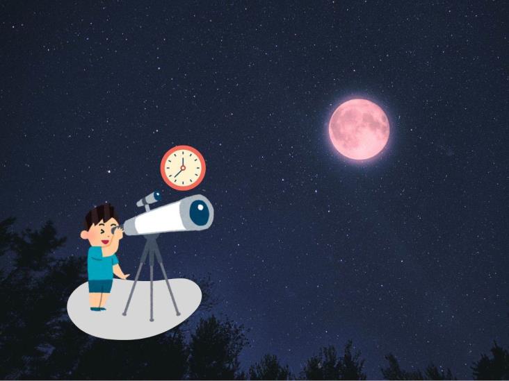 La mejor hora para ver la Luna de Fresa 2024