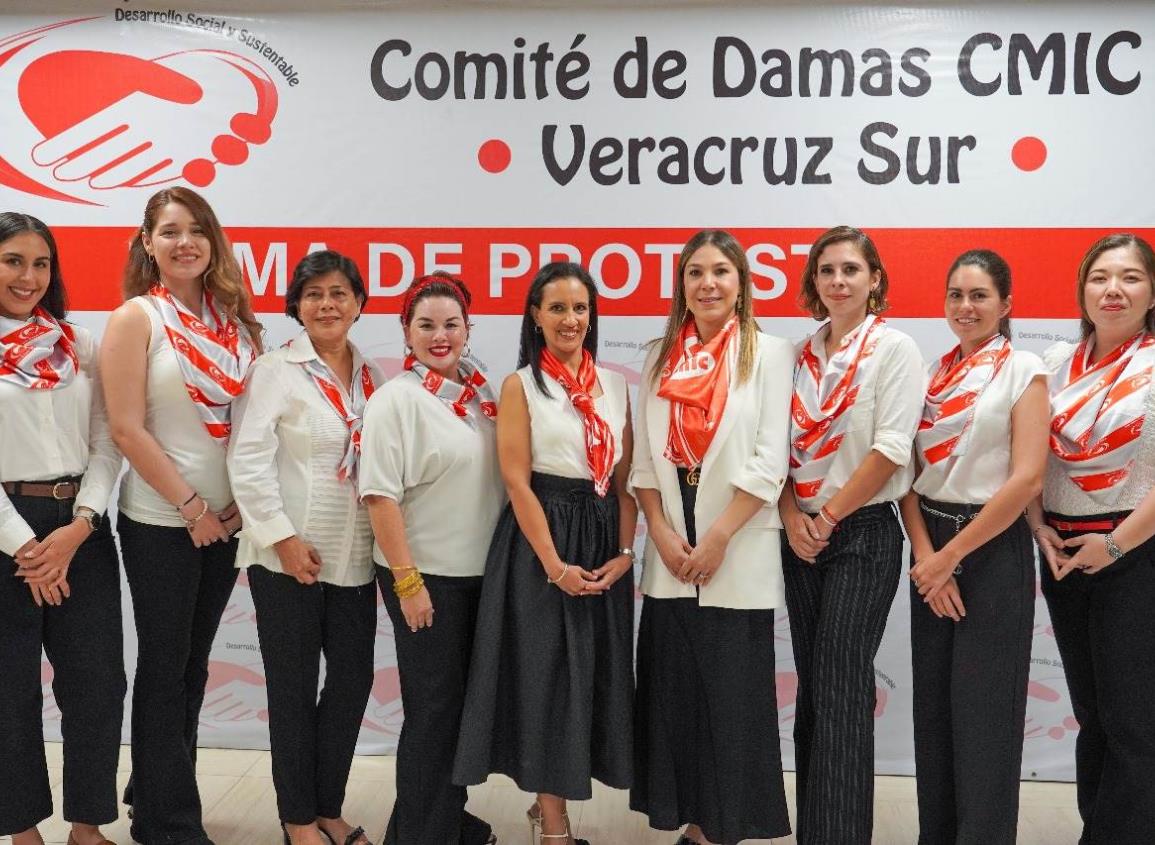 Porteñas encabezan Comité de Damas de la CMIC Veracruz-Sur