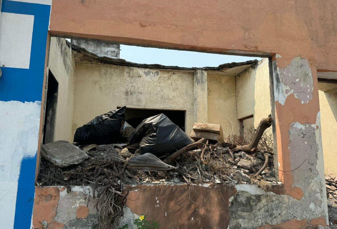 Alertan por basurero clandestino en plana colonia Centro de Veracruz