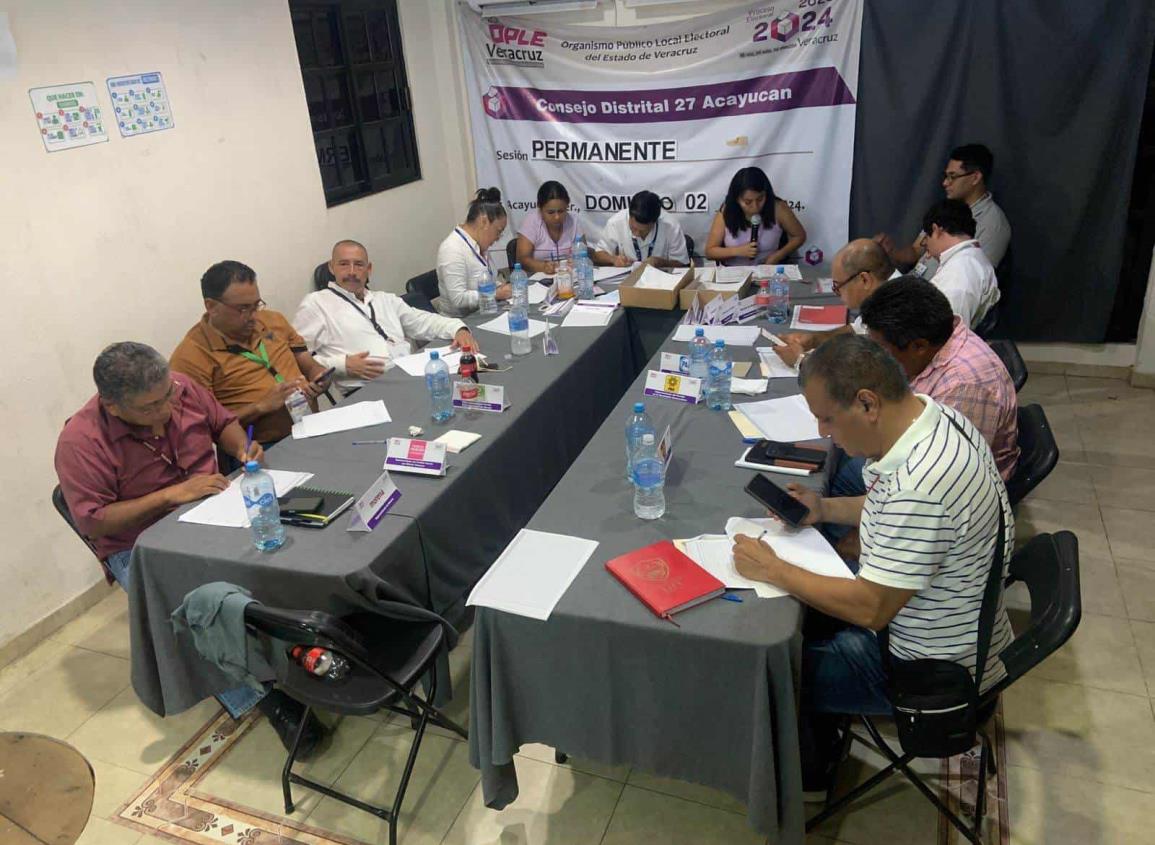 Recuento de votos favorece a Nahle en Acayucan