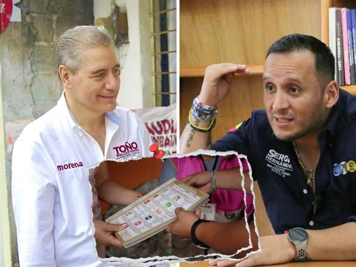 Sergio Hernández y Antonio Ballesteros se van a recuento de votos en disputa por Xalapa
