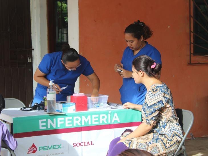 Sector Salud invita a habitantes de Las Choapas a participar en la segunda campaña de donación de sangre