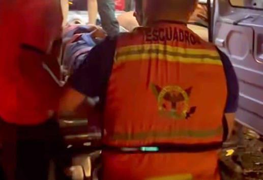 Menor sufre aparatoso accidente de motocicleta en Misantla